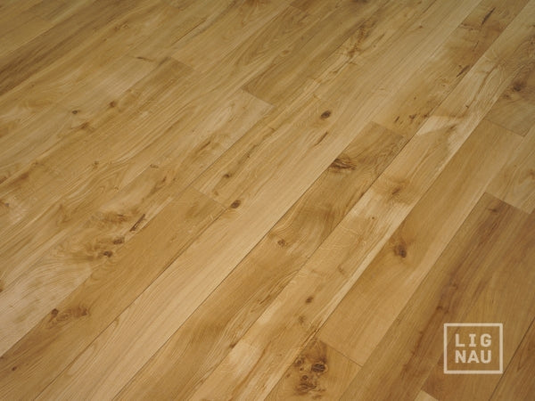 Masīvie grīdas dēļi Ozols Rustic Parkets 20mm Dabīgi eļļots