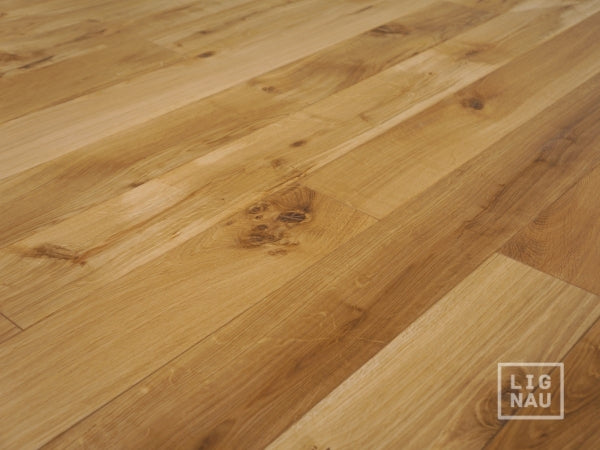Masīvie grīdas dēļi Ozols Rustic Parkets 20mm Dabīgi eļļots