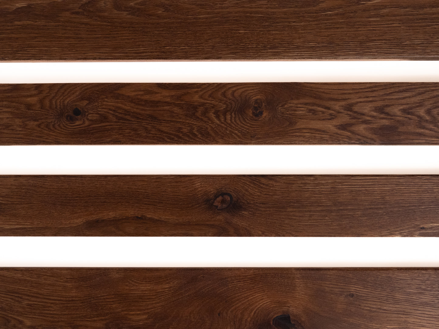 Solid Skirting Board Smoked Oak Rustic, 18x70x2000mm with radius, Natural oil, filled