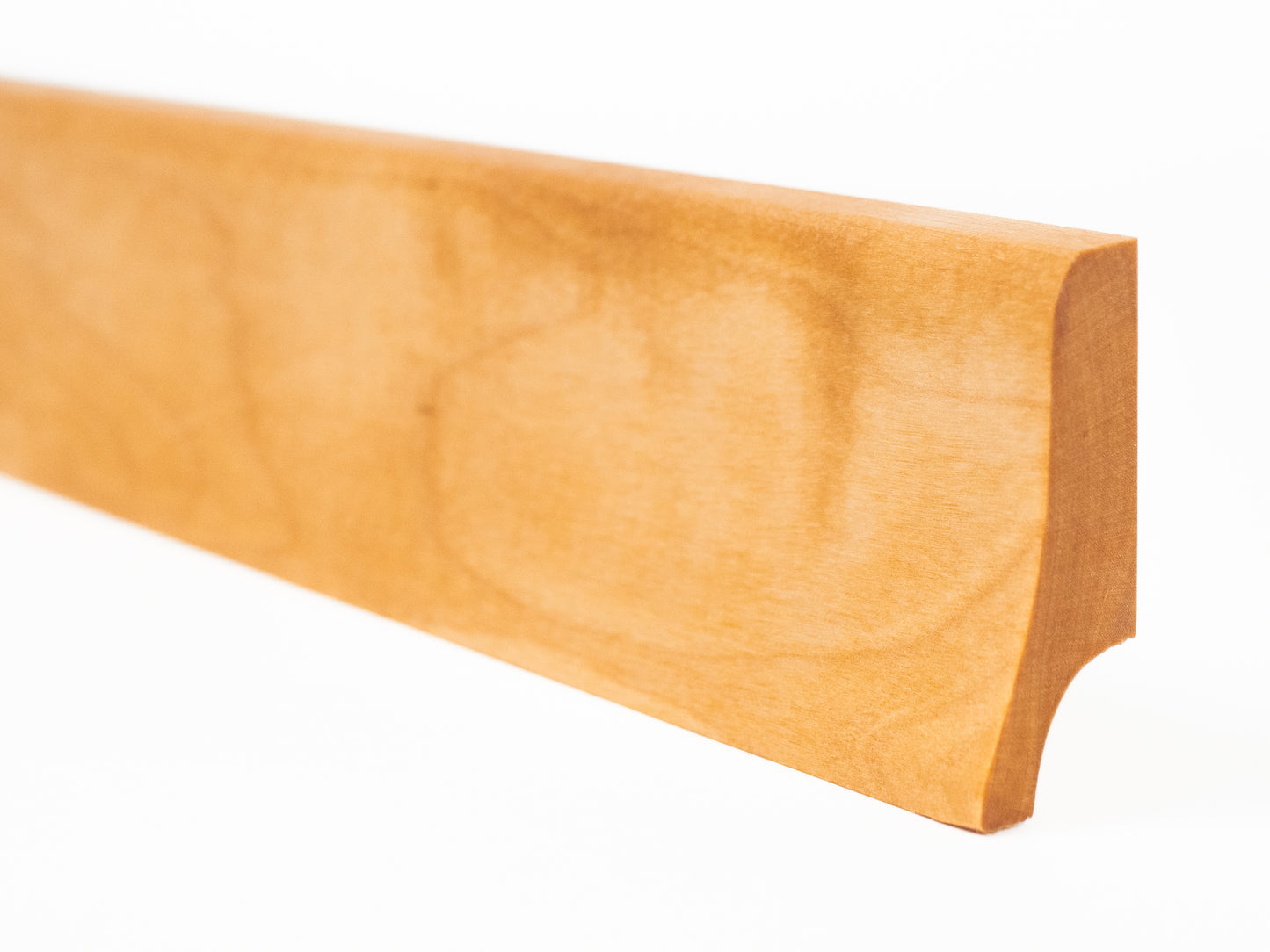 Grīdlīstes Bērzs A/B 20x52mm Dabīgi eļļots 1,5-2,5m Izliekts
