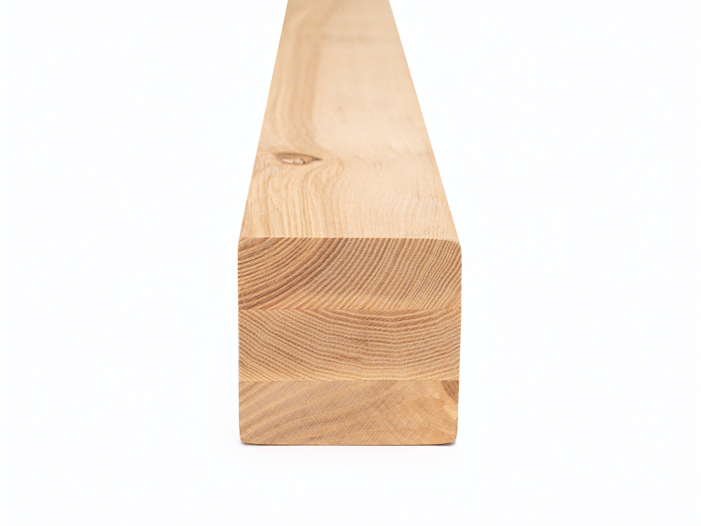 Līmētās oša koka brusas Rustic 70x70 mm eļļots ar cietā vaska eļļu tonī Dabīgi balts