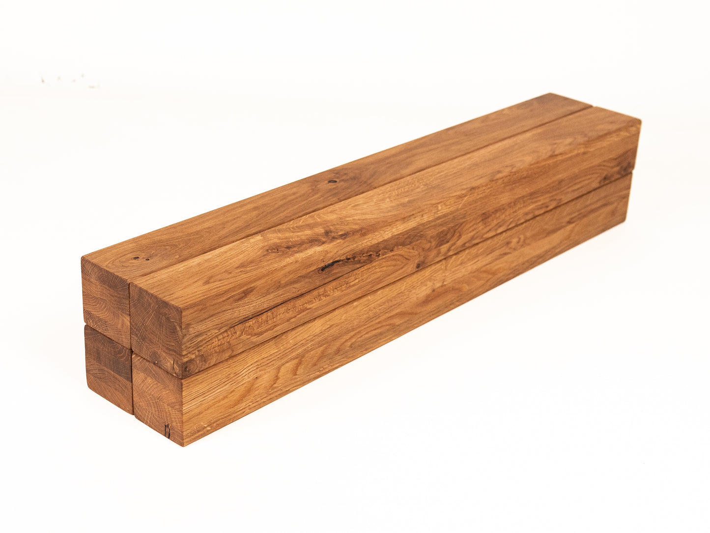 Līmētās ozola koka brusas Rustic 70x70 mm dabīgi eļļots