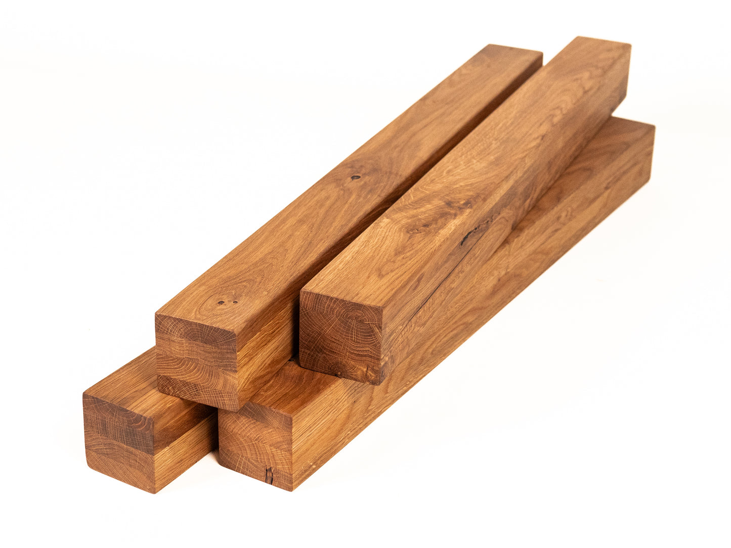 Līmētās ozola koka brusas Rustic 70x70 mm dabīgi eļļots