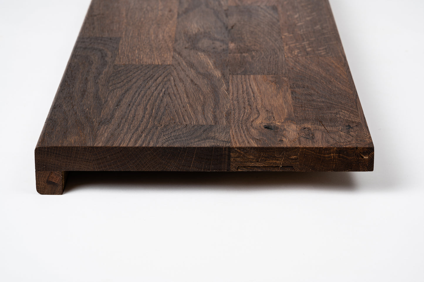 Trepju pakāpiens, palodze, Kūpināts Ozols, Rustic, audzētas lameles, 20 mm, eļļots ar bezkrāsas cietā vaska eļļu