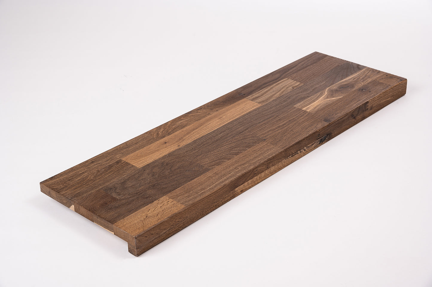 Trepju pakāpiens, palodze, Kūpināts Ozols, Rustic, audzētas lameles, 20 mm, eļļots ar cietā vaska eļļu tonī Dabīgi balts