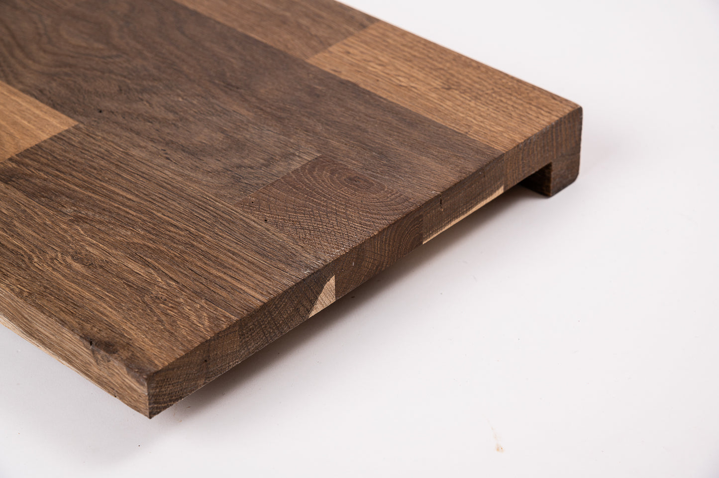 Trepju pakāpiens, palodze, Kūpināts Ozols, Rustic, audzētas lameles, 20 mm, eļļots ar cietā vaska eļļu tonī Dabīgi balts
