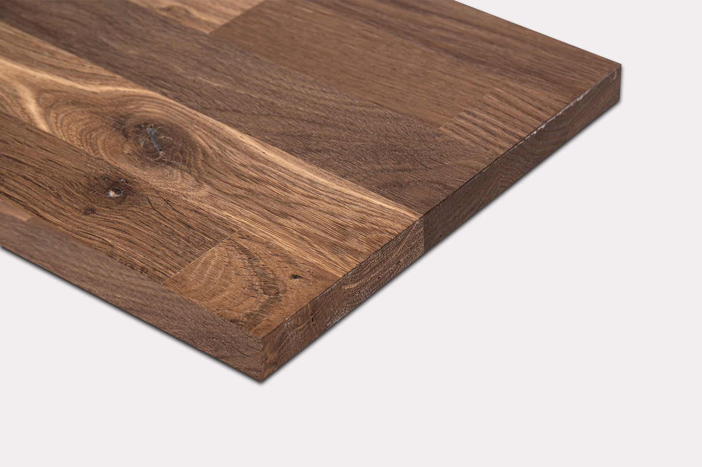 Plaukts, trepju pakāpiens, pretpakāpiens, palodze, Kūpināts Ozols, Rustic, audzētas lameles, 20 mm, eļļots ar cietā vaska eļļu tonī Dabīgi balts