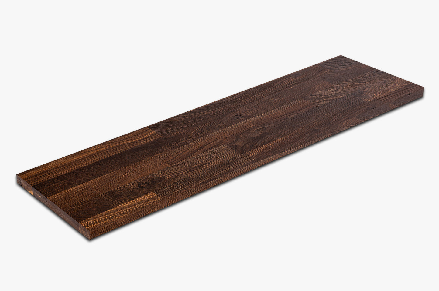 Plaukts, trepju pakāpiens, pretpakāpiens, palodze, Kūpināts Ozols, Rustic, audzētas lameles, 20 mm, eļļots ar bezkrāsas cietā vaska eļļu