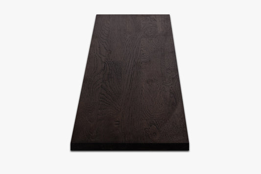 Plaukts, trepju pakāpiens, pretpakāpiens, palodze, Kūpināts Ozols, Rustic, audzētas lameles, 20 mm, Melni eļļots