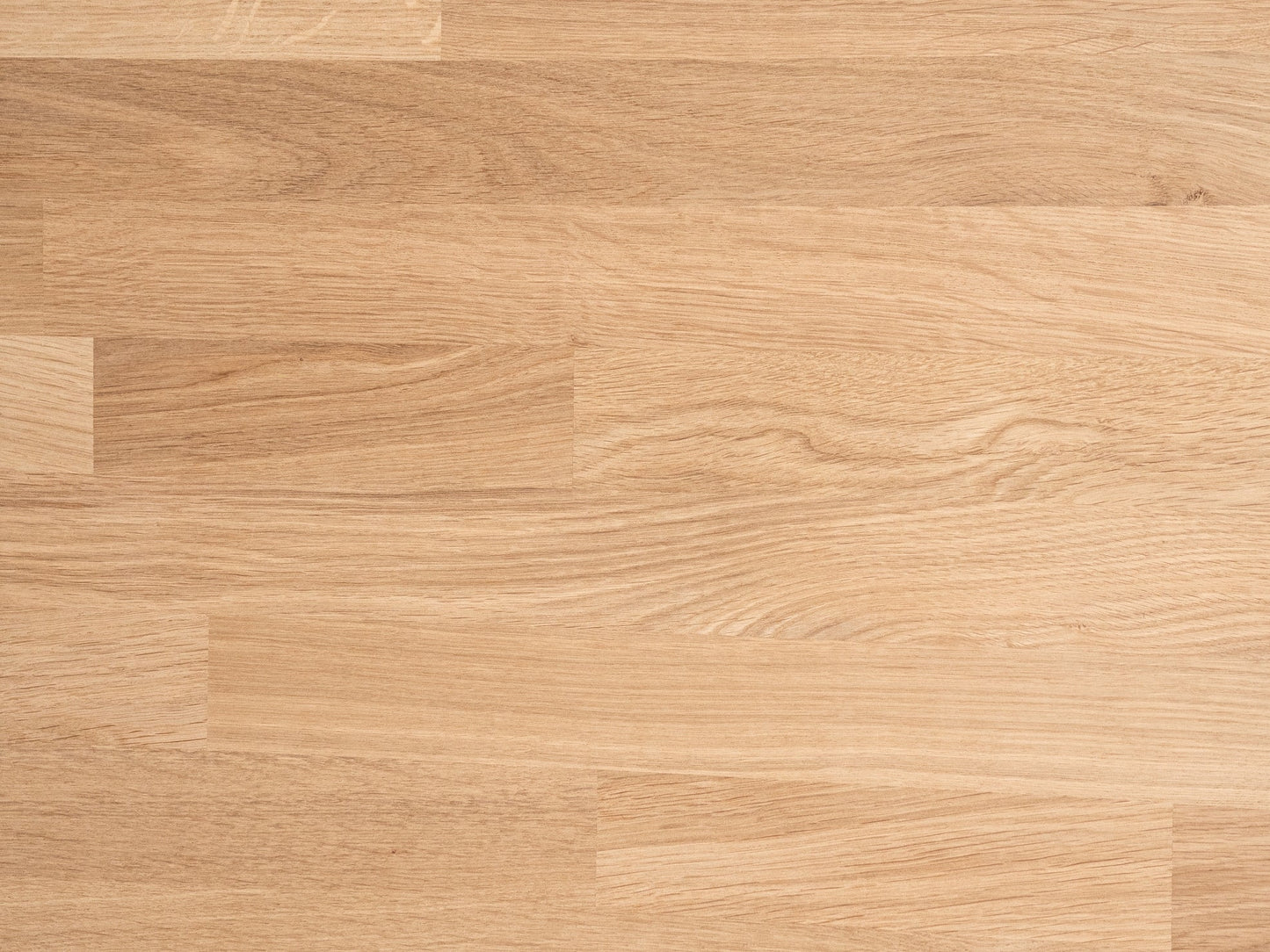 Round Tabletop Worktop Oak A/B, finger jointed lamellas, 26 mm, unfinished