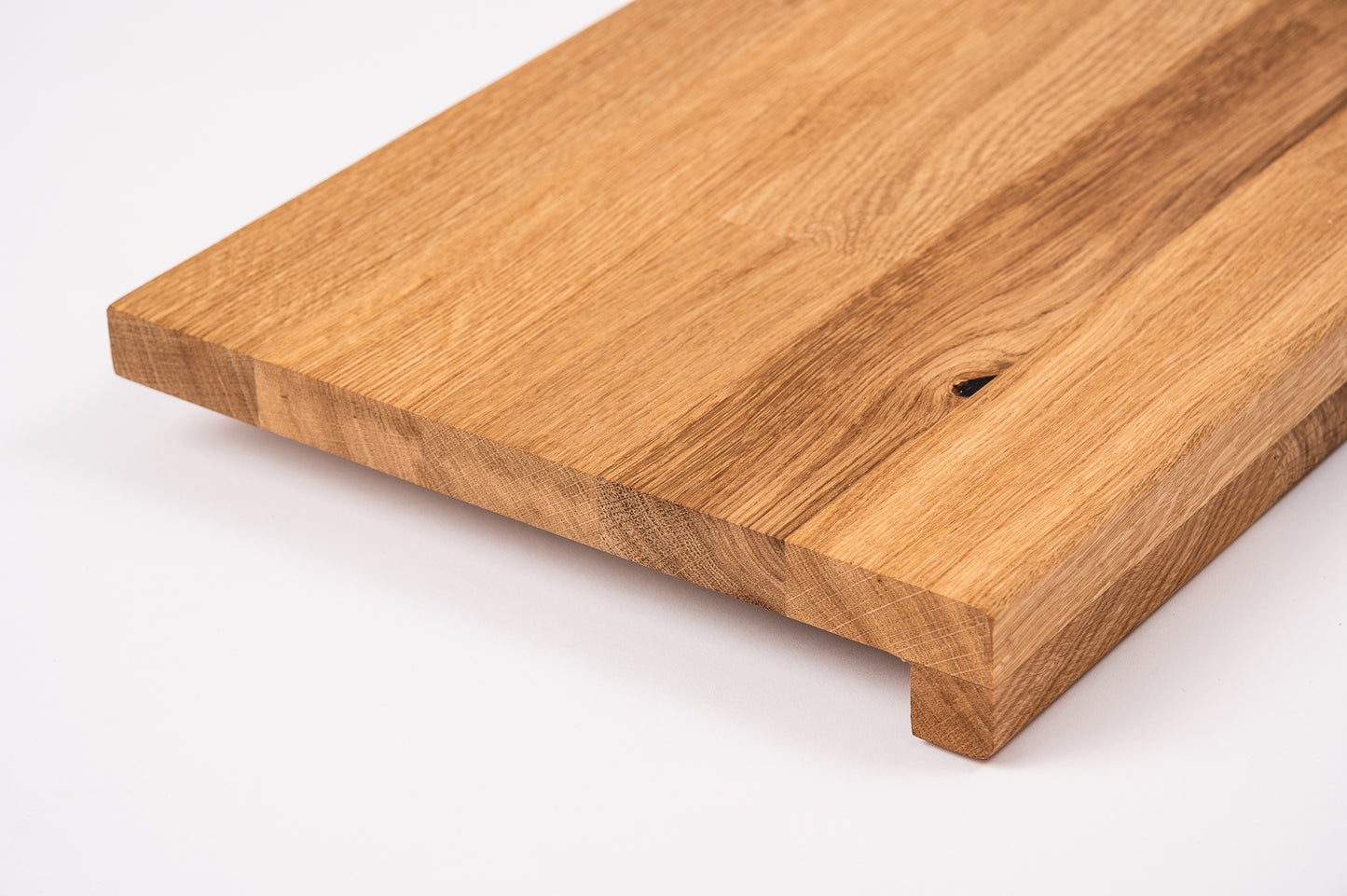 Trepju pakāpiens, palodze, Ozols Rustic, audzētas lameles, 20 mm, eļļots ar bezkrāsas cietā vaska eļļu