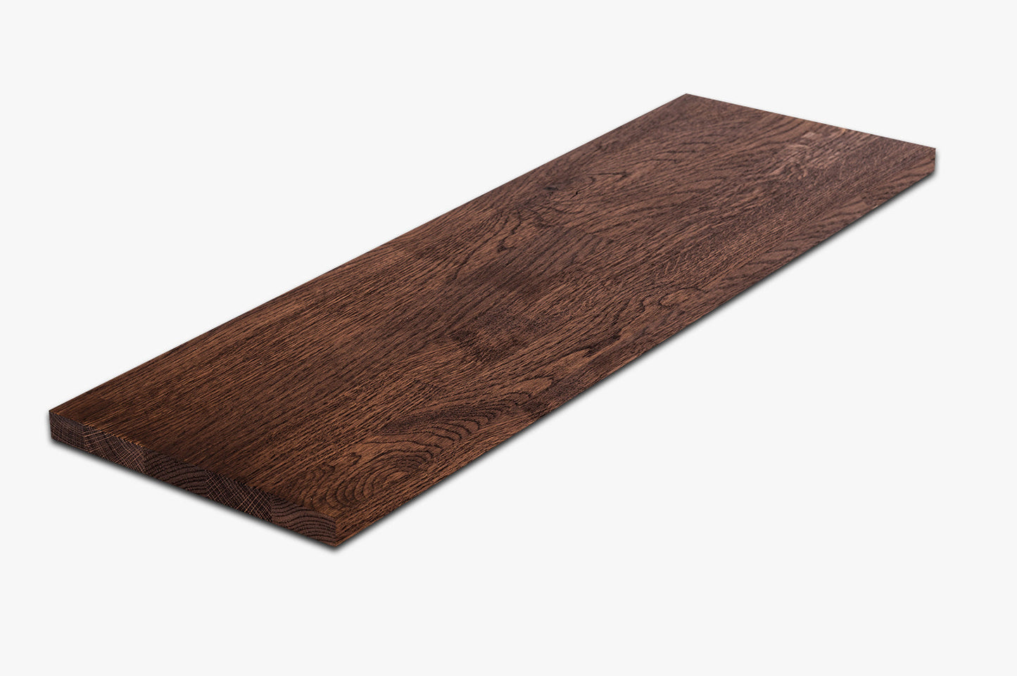 Plaukts, trepju pakāpiens, pretpakāpiens, palodze, Ozols Rustic, audzētas lameles, 26 mm, eļļots tonī Valrieksts