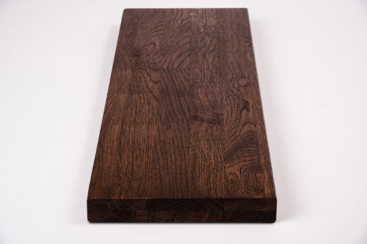 Plaukts, trepju pakāpiens, pretpakāpiens, palodze, Ozols Rustic, audzētas lameles, 40 mm, 2-kārt, eļļots tonī Valrieksts