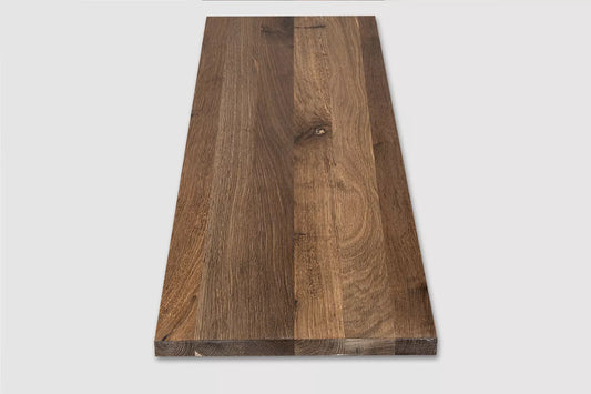 Plaukts, trepju pakāpiens, pretpakāpiens, palodze, Kūpināts Ozols, Rustic, pilnas lameles, 26 mm, eļļots ar cietā vaska eļļu tonī Dabīgi balts