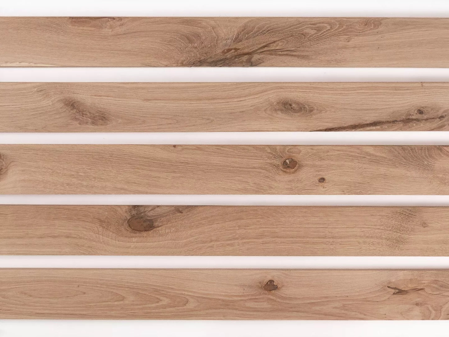 Grīdlīstes Ozols Rustic, 18x70x2000mm, ar rādiusu, neapstrādāta, špaktelēta