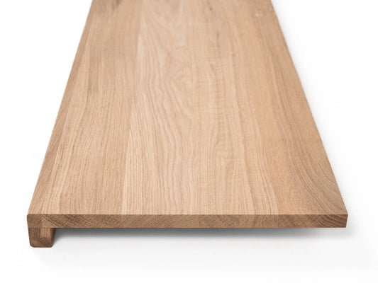 Trepju pakāpiens, palodze, Ozols A/B, pilnas lameles, 16 mm, bez virsmas apstrādes