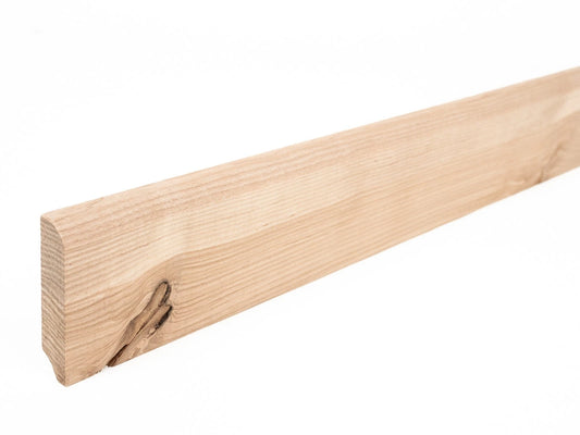 Grīdlīste Osis Rustic 24x100mm bez virsmas apstrādes 2000 mm ar rādiusu 20mm nešpaktelēta