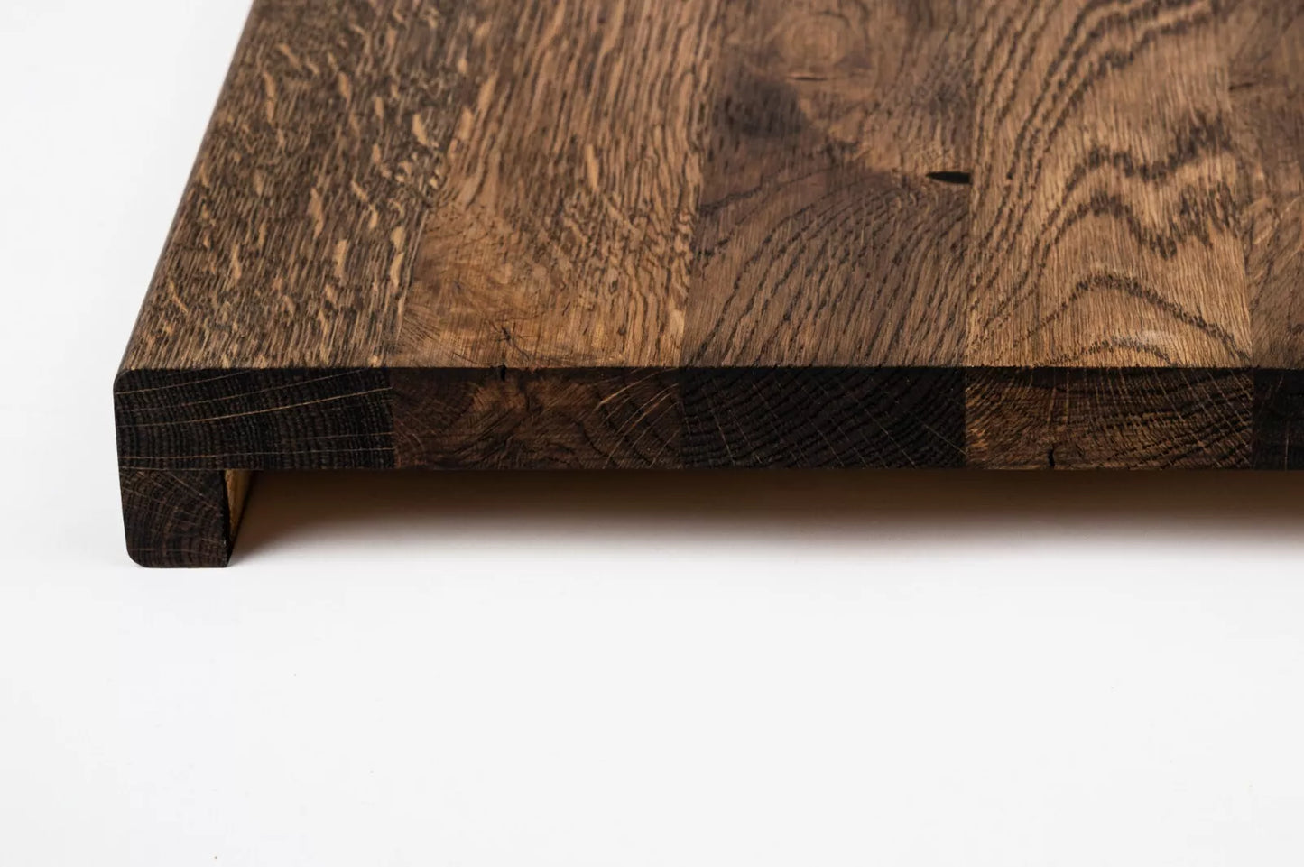 Trepju pakāpiens, palodze, Ozols Rustic, pilnas lameles, 16mm, eļļots tonī Kūpināts Ozols