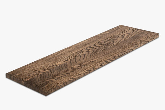 Plaukts, trepju pakāpiens, pretpakāpiens, palodze, Ozols A/B, pilnas lameles, 20 mm, eļļots tonī Kūpināts Ozols