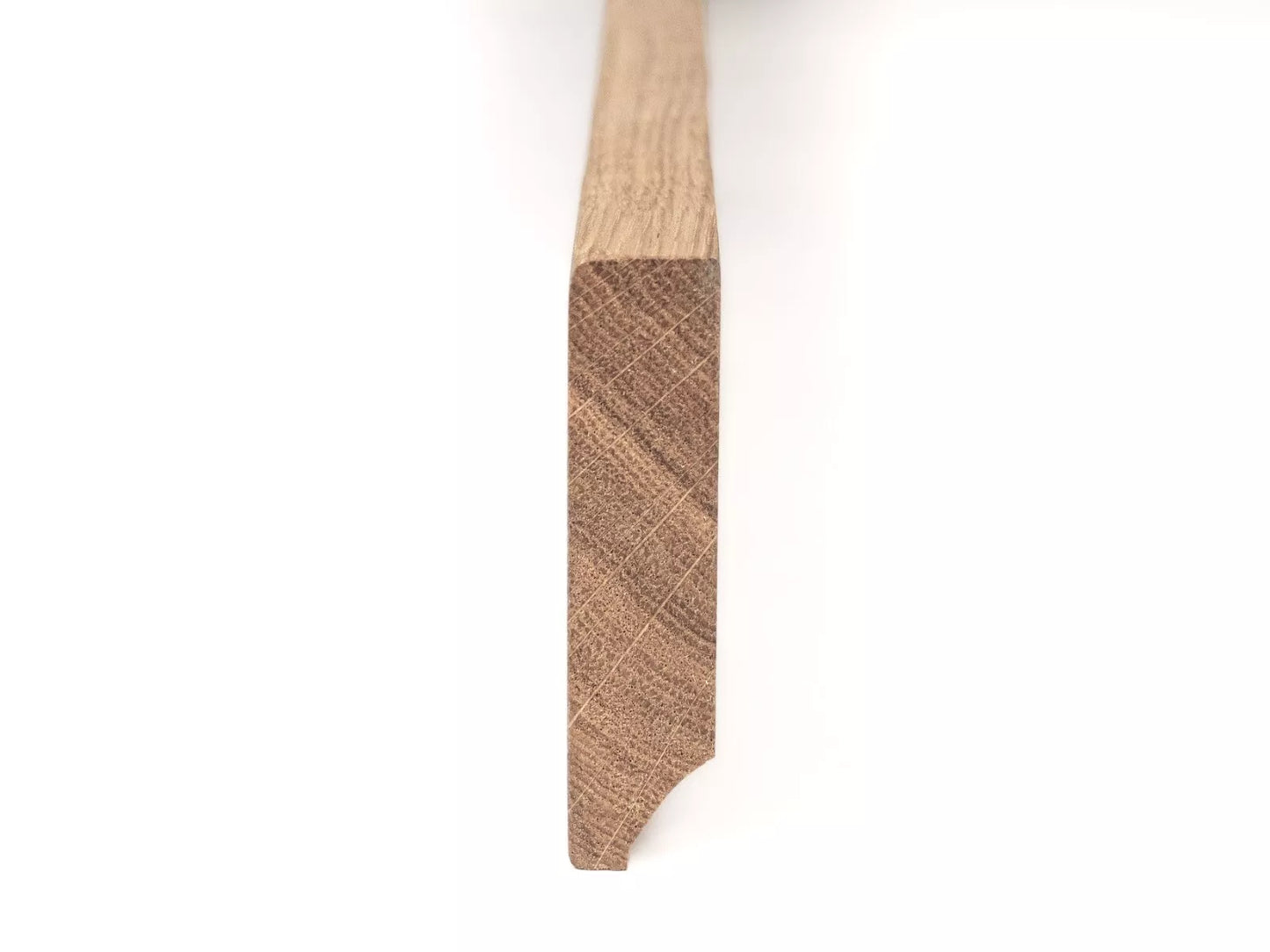 Grīdlīstes Ozols Rustic, 18x70x2000mm, ar rādiusu, neapstrādāta, špaktelēta, birstēts