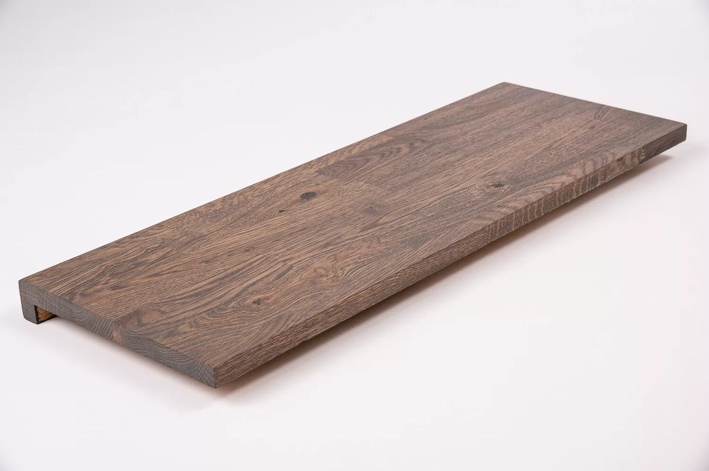 Trepju pakāpiens, palodze, Ozols Rustic, audzētas lameles, 20 mm, eļļots Grafīta tonī