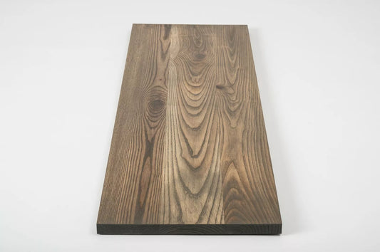 Plaukts, trepju pakāpiens, pretpakāpiens, palodze, Osis Rustic, pilnas lameles, 20 mm, eļļots Grafīta tonī