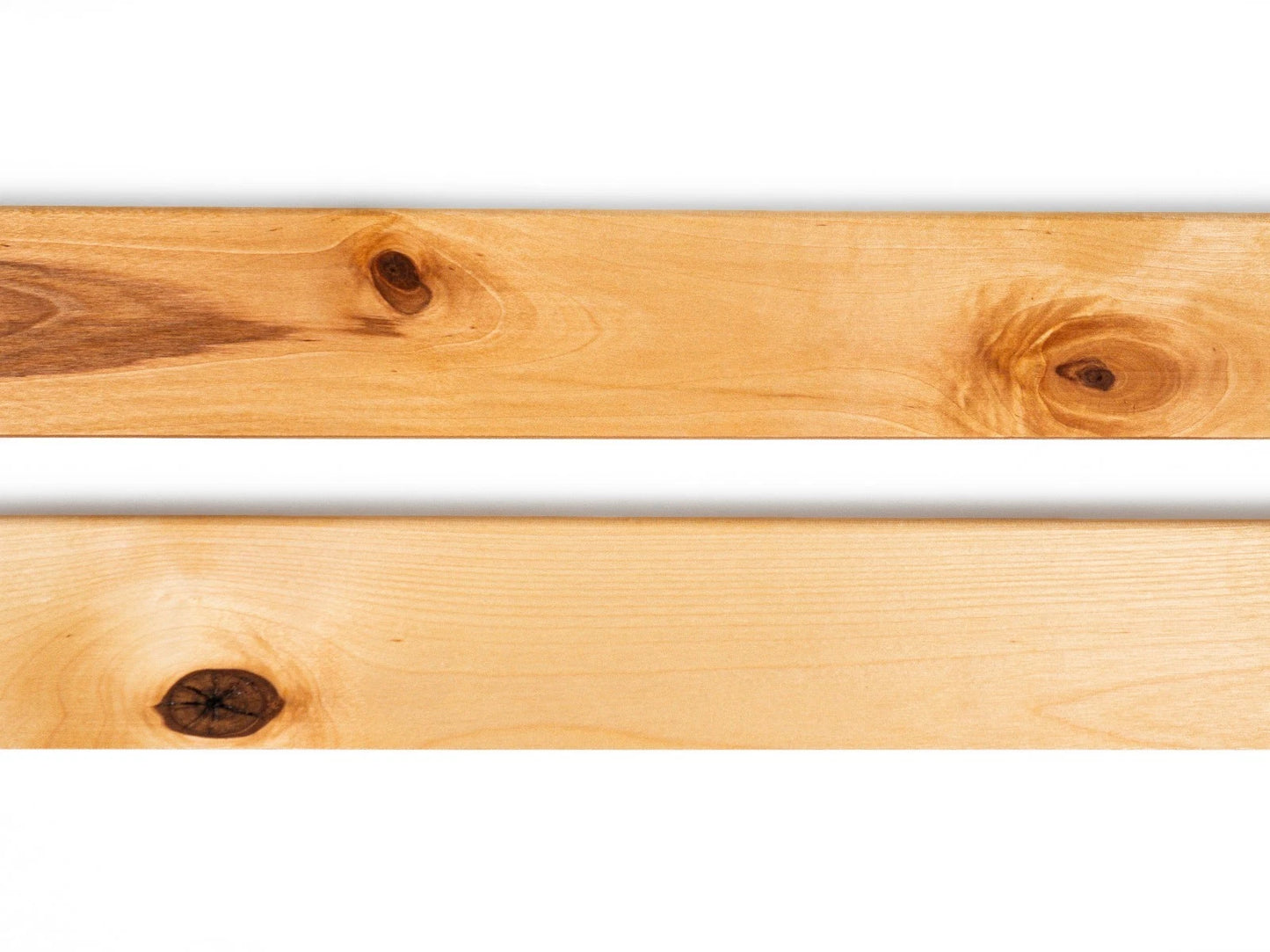 Solid Skirting Board Birch Rustic 24x60mm Natural oil 2000 mm with radius 5mm without filling