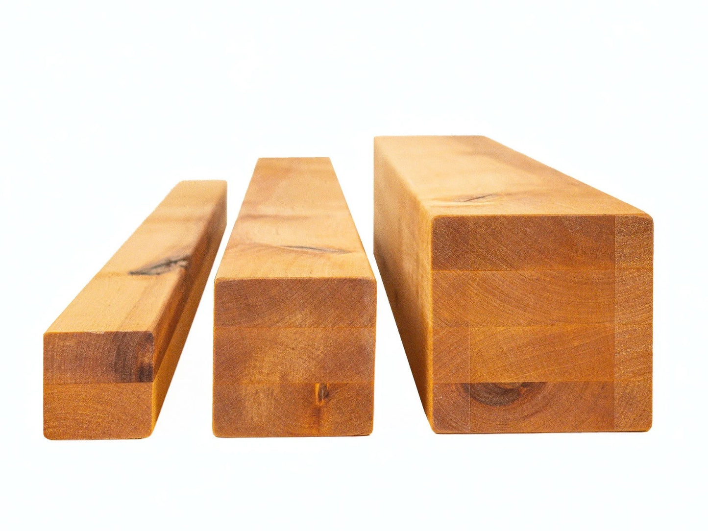 Līmētās bērza koka brusas Rustic 50x50 mm dabīgi eļļots