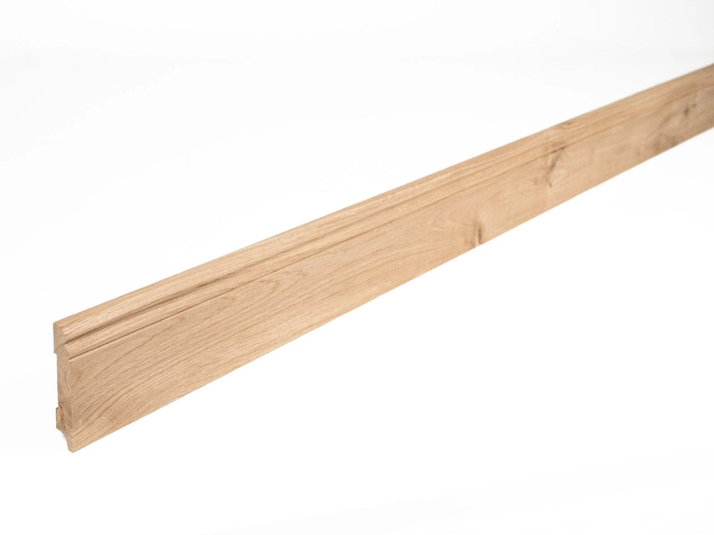 Grīdlīstes Ozols Rustic 20x110mm bez virsmas apstrādes 1,5-2,5m Hamburgas profils