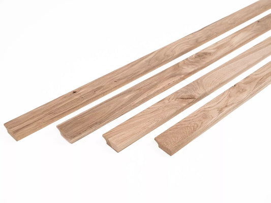 Grīdlīstes Ozals Rustic, 16x50x1500-2500mm, ēvelēta