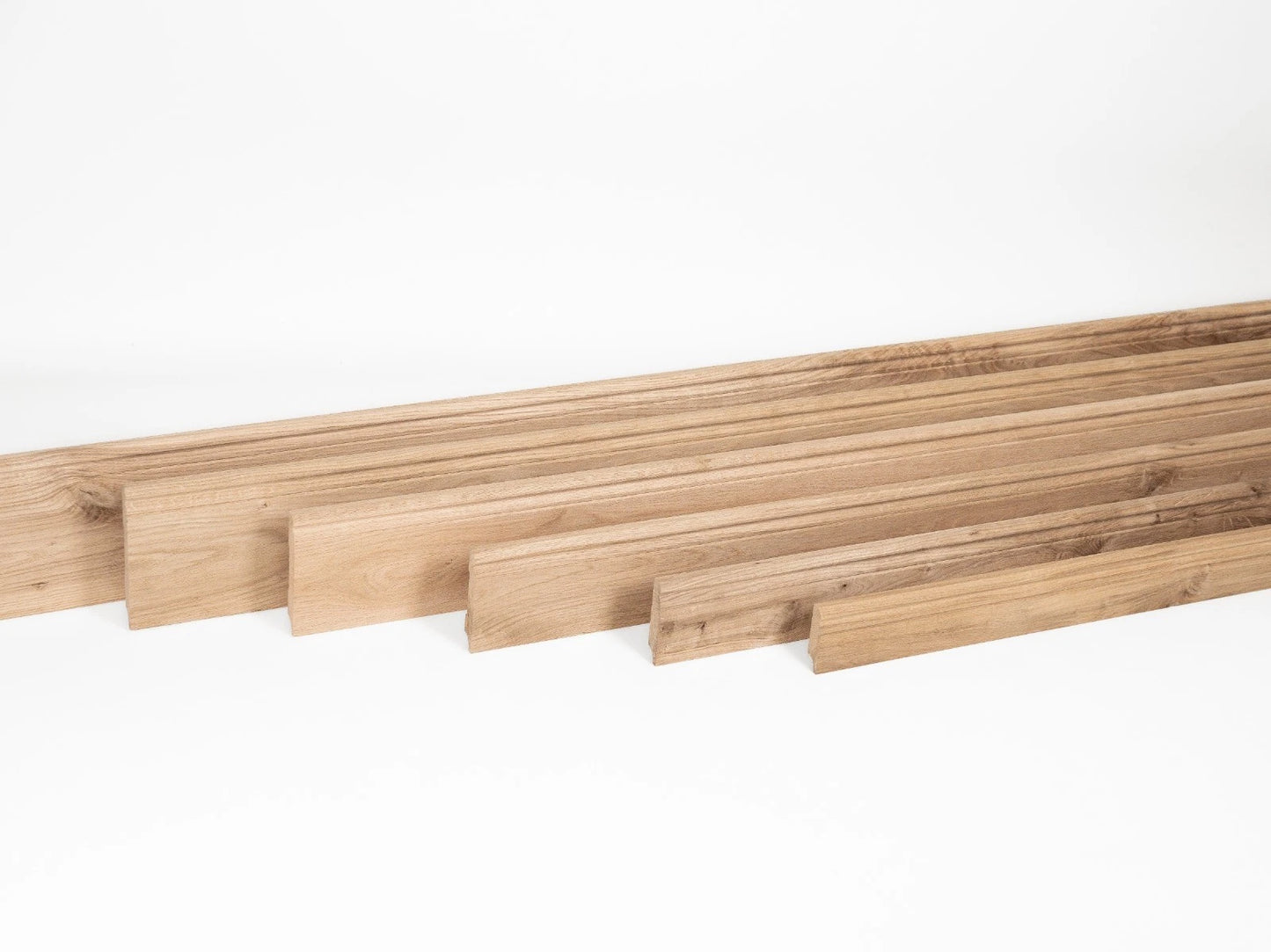 Grīdlīstes Ozols Rustic 20x70mm bez virsmas apstrādes 0,8-1,5m Hamburgas profils