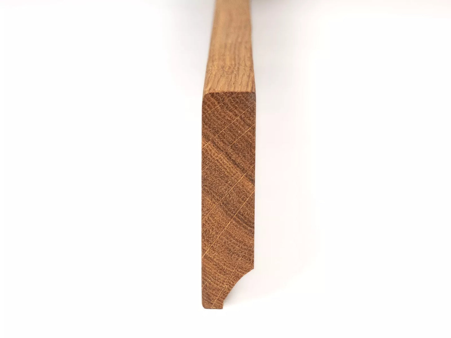 Grīdlīste Ozols Rustic, 18x70x2000mm ar rādiusu, eļļots Bronzas tonī, špaktelēta