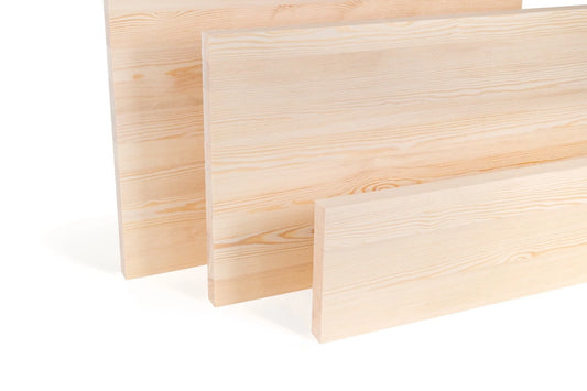 Līmēta masīvkoka plātne DIY – Priede A/B, pilnas lameles, 40 mm