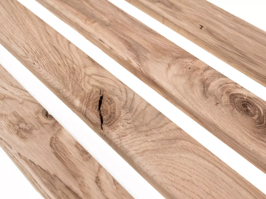 Grīdlīstes Ozals Rustic, 16x50x800-1500mm, ēvelēta