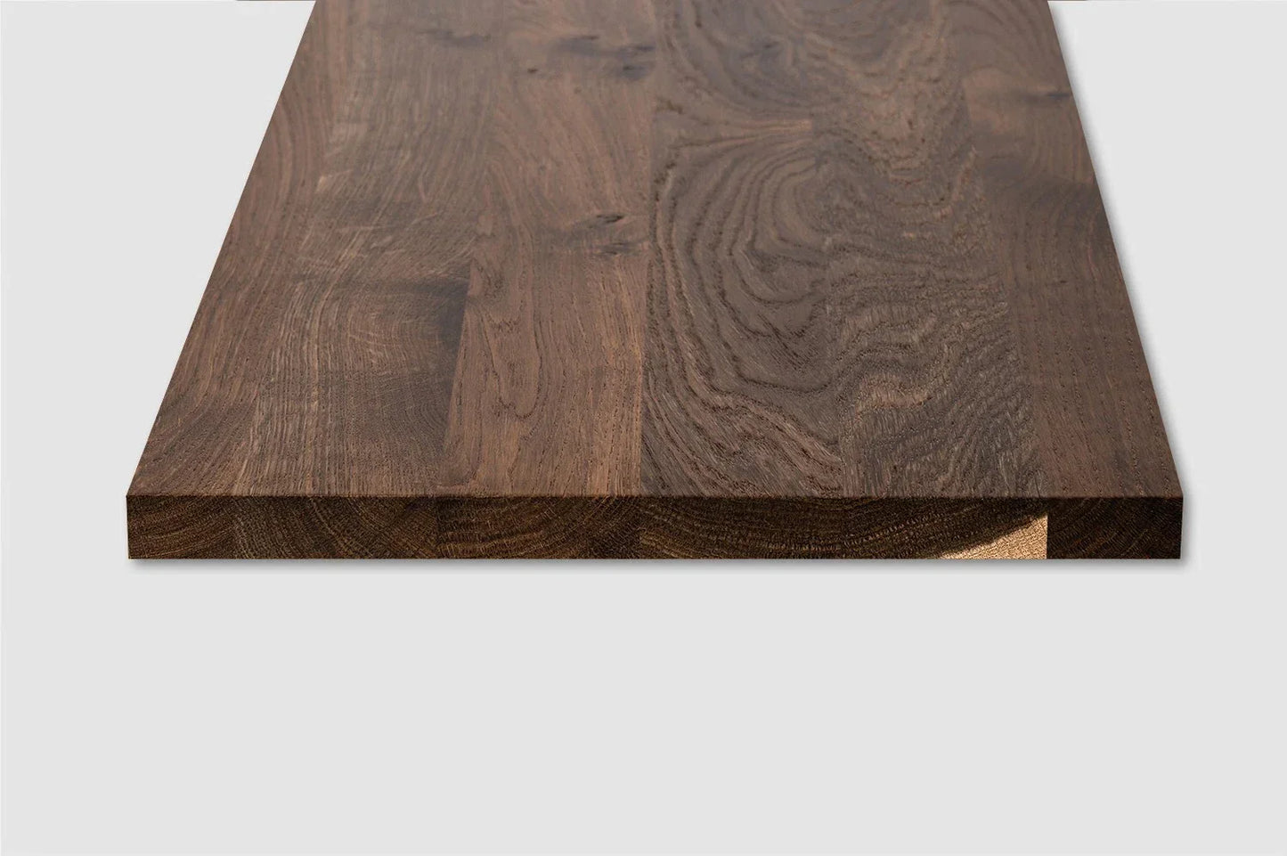 Plaukts, trepju pakāpiens, pretpakāpiens, palodze, Kūpināts Ozols, Rustic, pilnas lameles, 26 mm, eļļots ar bezkrāsas cietā vaska eļļu
