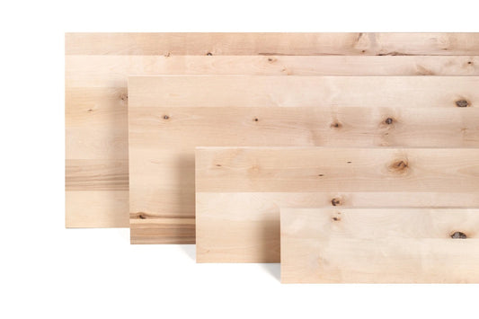 Līmēta masīvkoka plātne DIY – Bērzs Rustic, pilnas lameles, 20 mm