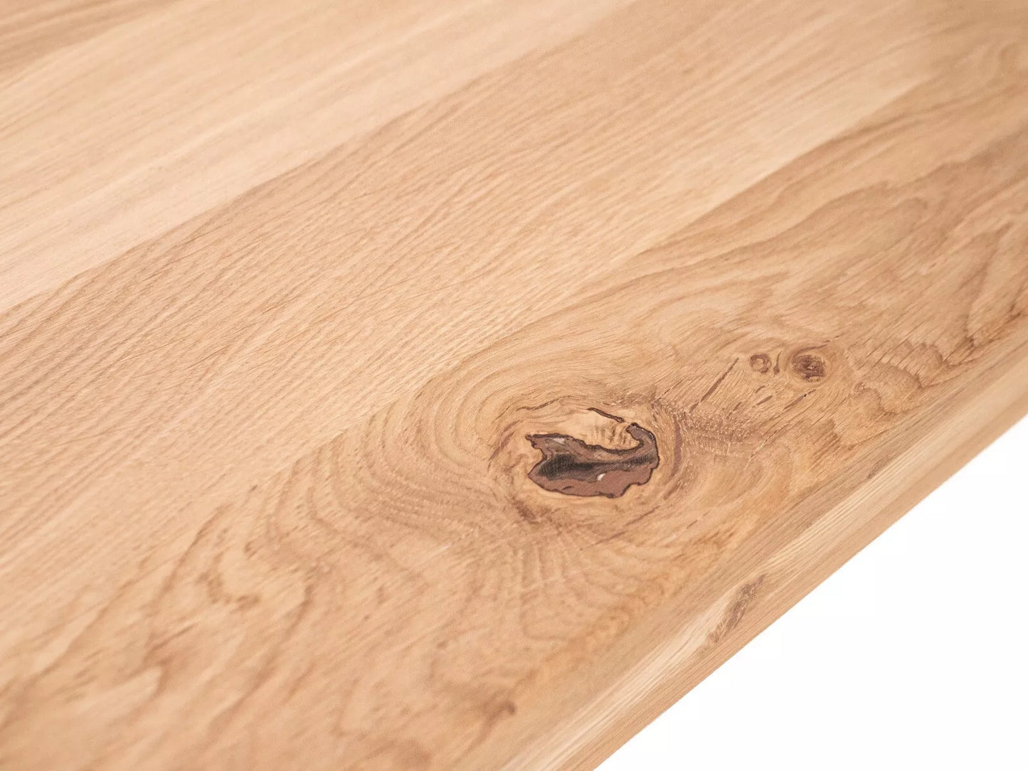 Plaukts, trepju pakāpiens, pretpakāpiens, palodze, Ozols Rustic, pilnas lameles, 52 mm, 3-kārt, eļļots ar cietā vaska eļļu tonī Dabīgi balts