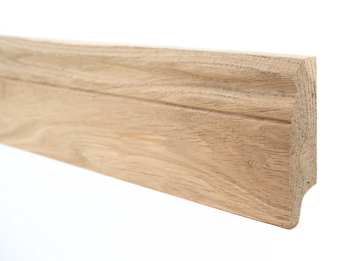 Grīdlīstes Ozols Rustic 20x70mm bez virsmas apstrādes 0,8-1,5m Hamburgas profils