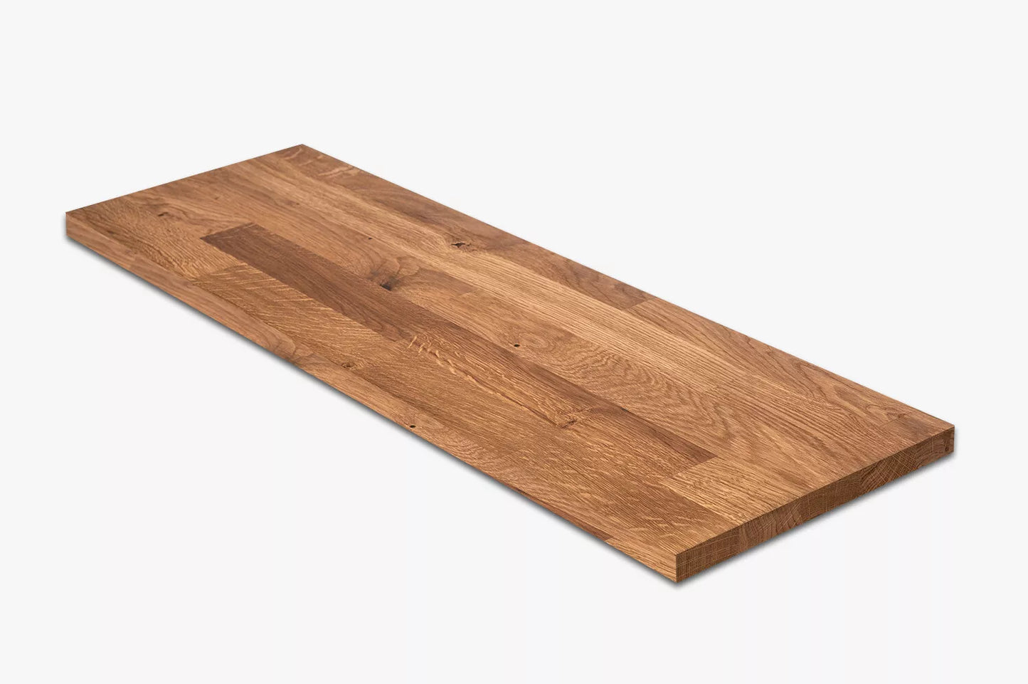 Plaukts, trepju pakāpiens, pretpakāpiens, palodze, Ozols Rustic, audzētas lameles, 26 mm, eļļots Bronzas tonī