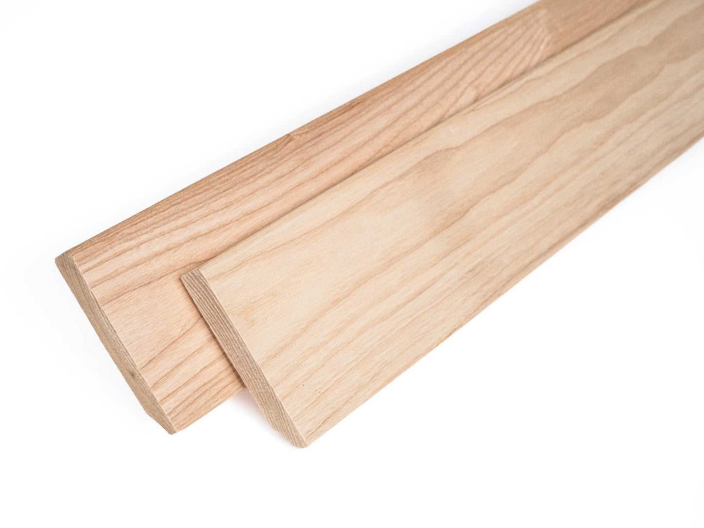 Grīdlīste Osis A/B 24x100mm eļļots ar cietā vaska eļļu tonī Dabīgi balts 2000 mm ar rādiusu 5mm
