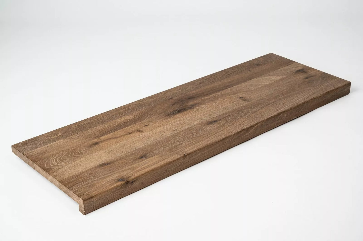 Trepju pakāpiens, palodze, Kūpināts Ozols, Rustic, pilnas lameles, 26 mm, eļļots ar cietā vaska eļļu tonī Dabīgi balts
