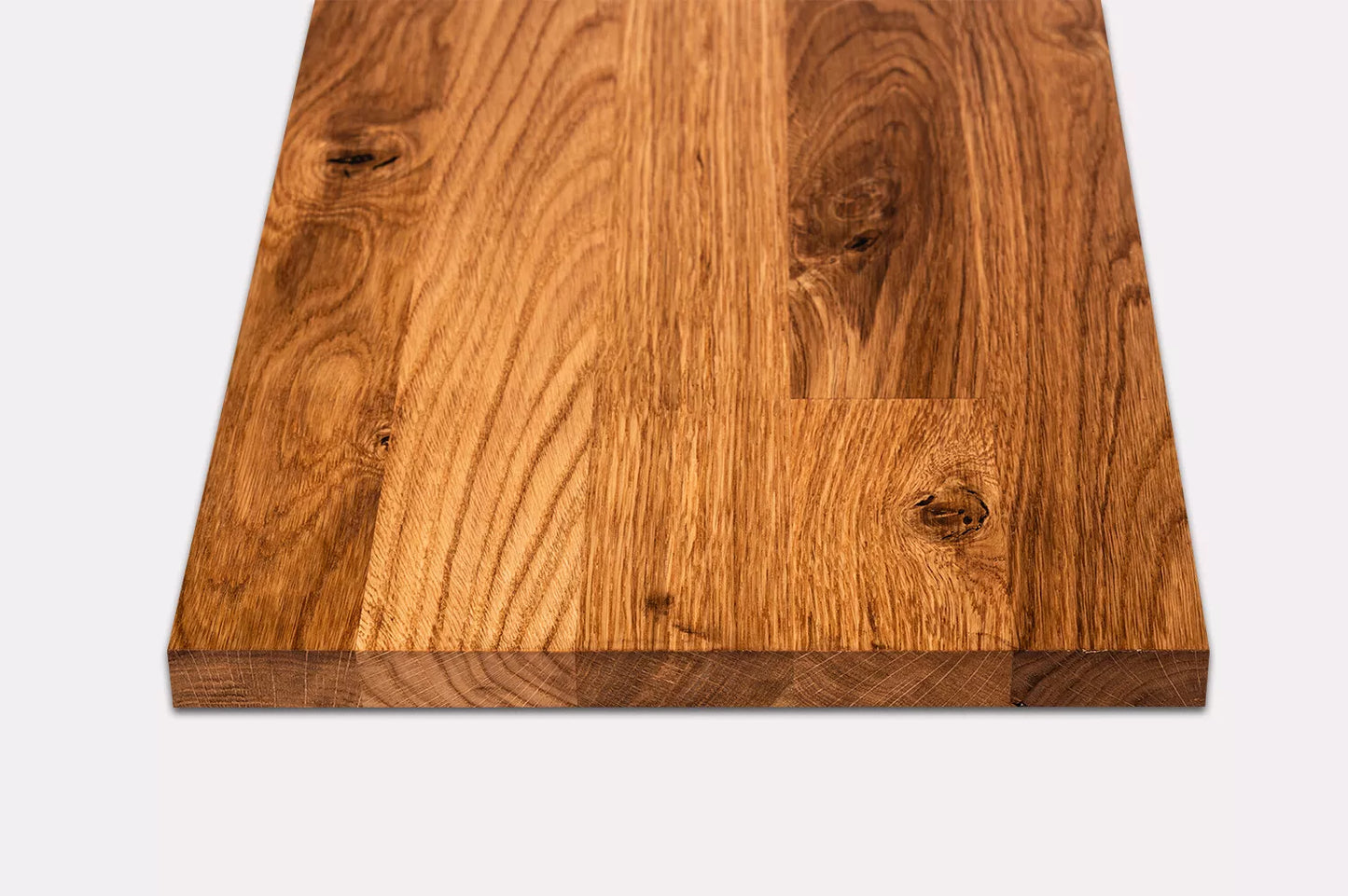 Plaukts, trepju pakāpiens, pretpakāpiens, palodze, Ozols Rustic, audzētas lameles, 26 mm, Dabīgi eļļots