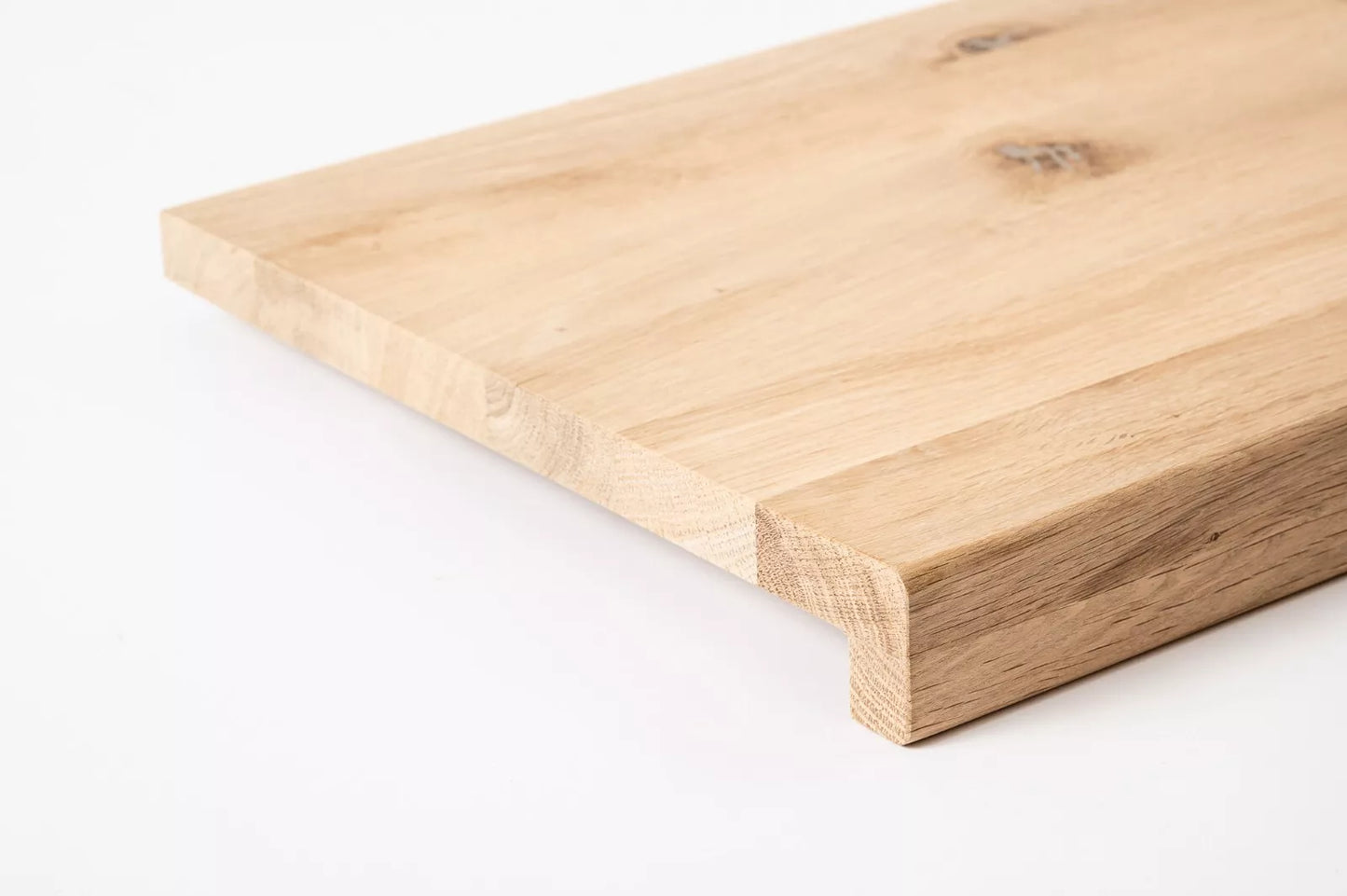 Trepju pakāpiens, palodze, Ozols Rustic, pilnas lameles, 16mm, bez virsmas apstrādes