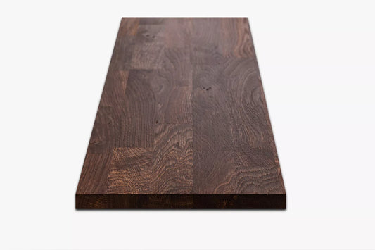 Trepju pakāpiens, palodze, Kūpināts Ozols, Rustic, audzētas lameles, 20 mm, Lakots (matēts)