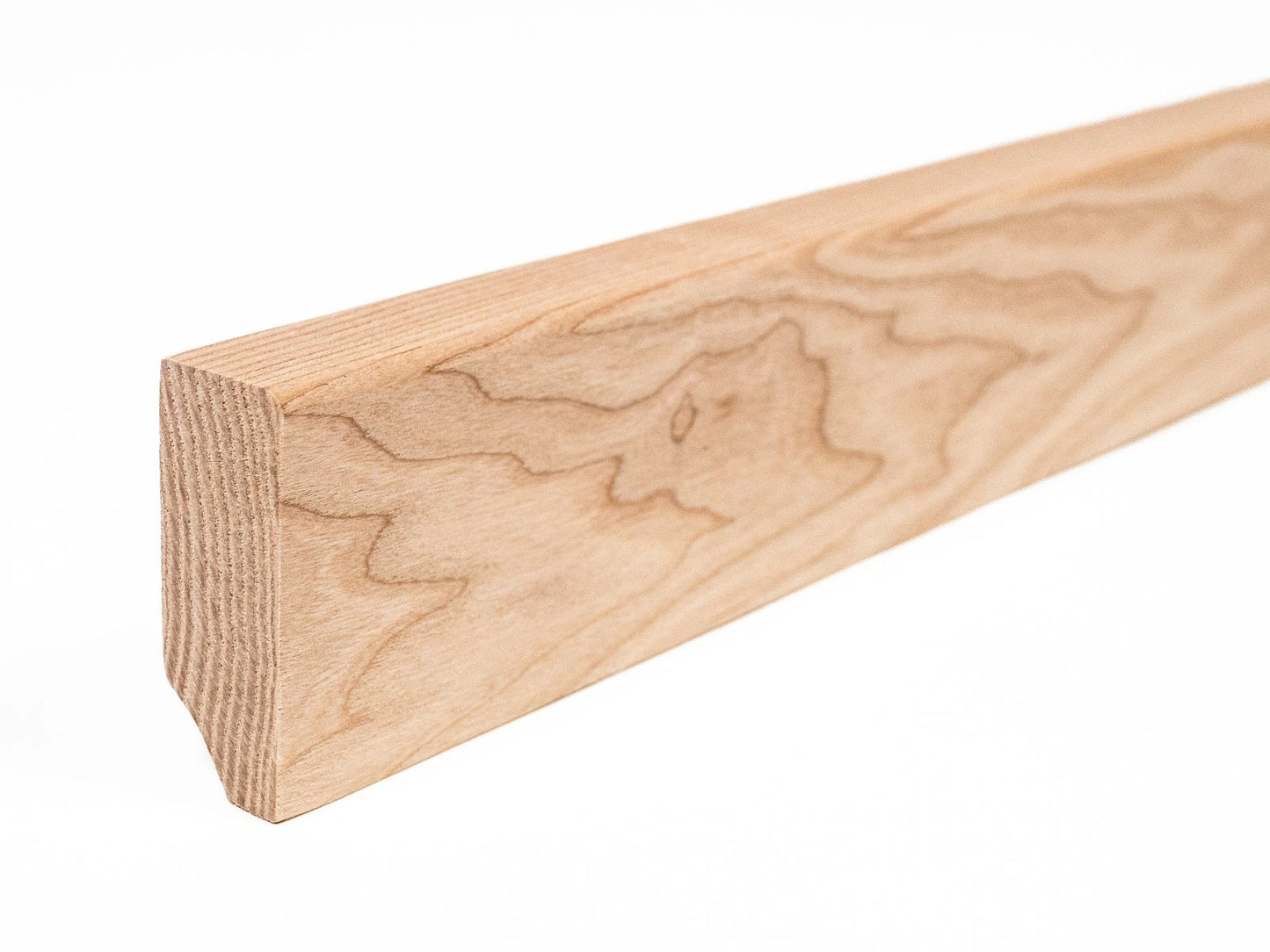 Grīdlīste Osis A/B 24x60mm bez virsmas apstrādes 2000 mm ar rādiusu 5mm