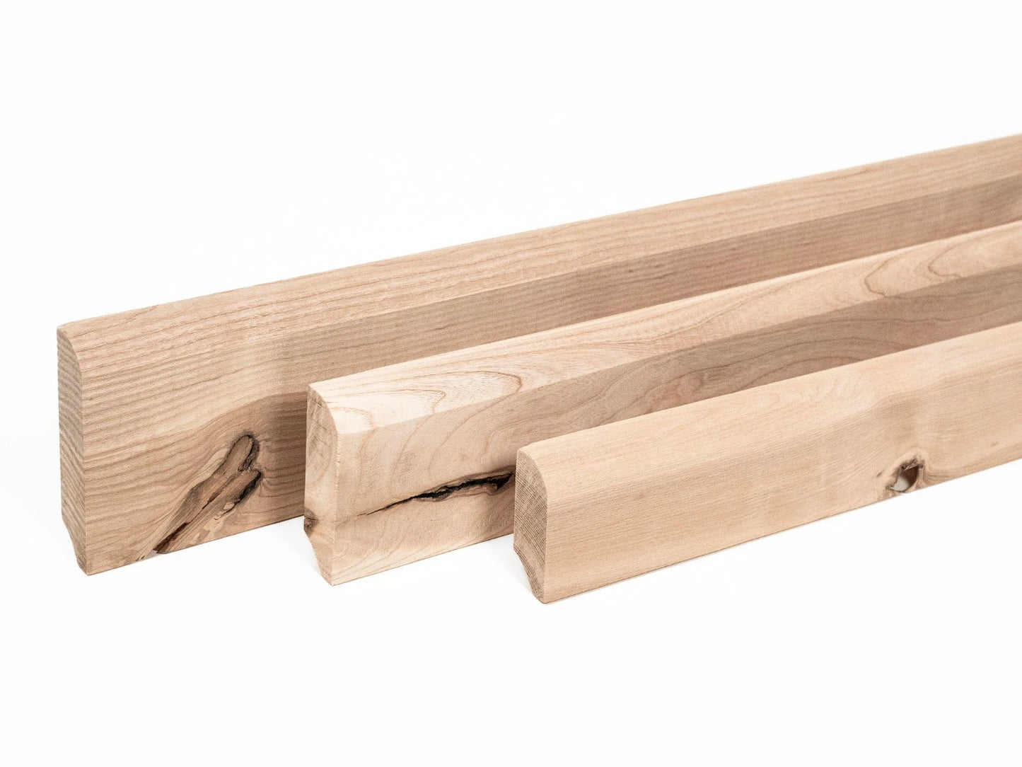 Grīdlīste Osis Rustic 24x80mm eļļots ar cietā vaska eļļu tonī Dabīgi balts 2000 mm ar rādiusu 20mm