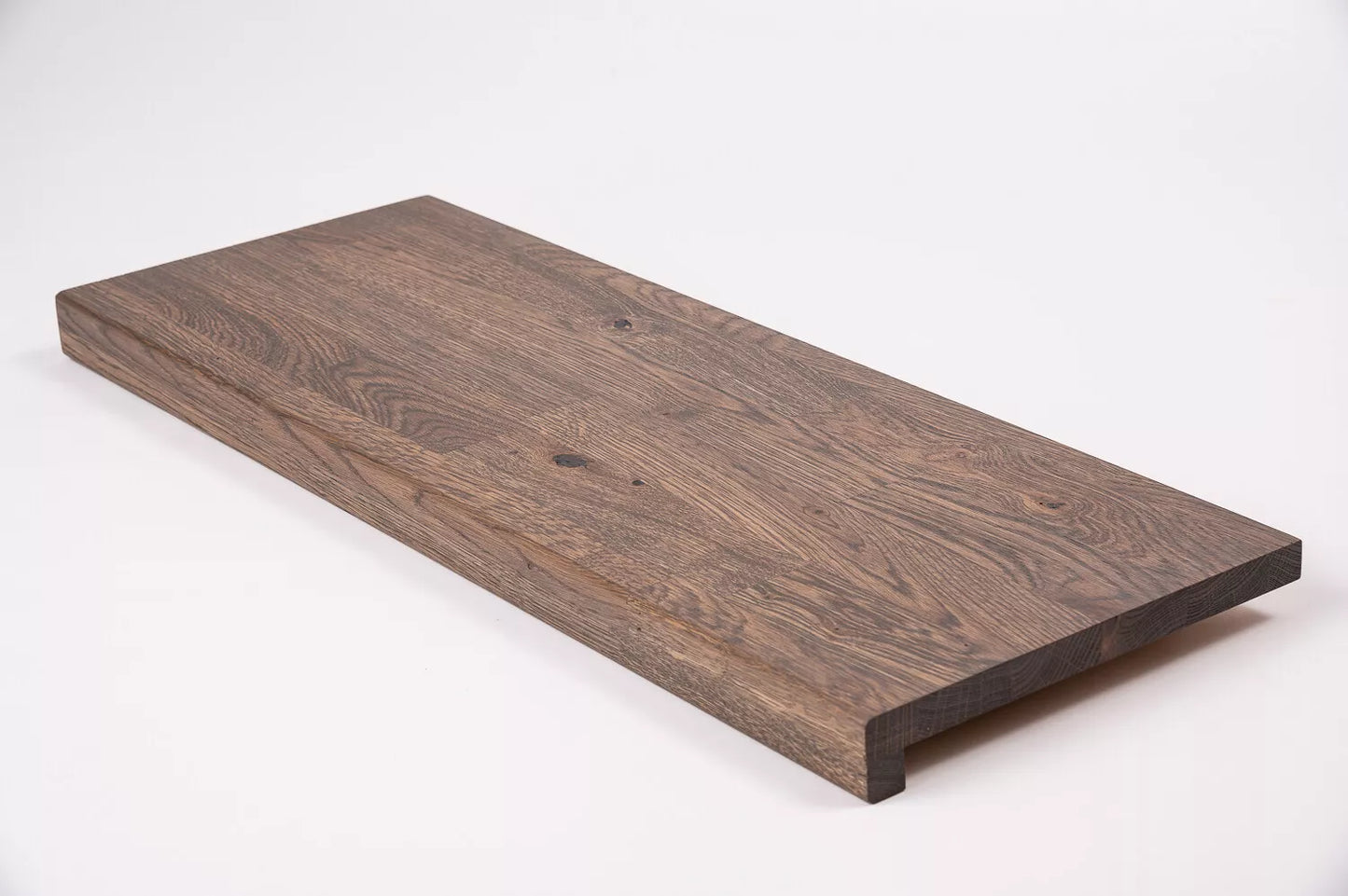 Trepju pakāpiens, palodze, Ozols Rustic, audzētas lameles, 20 mm, eļļots Grafīta tonī