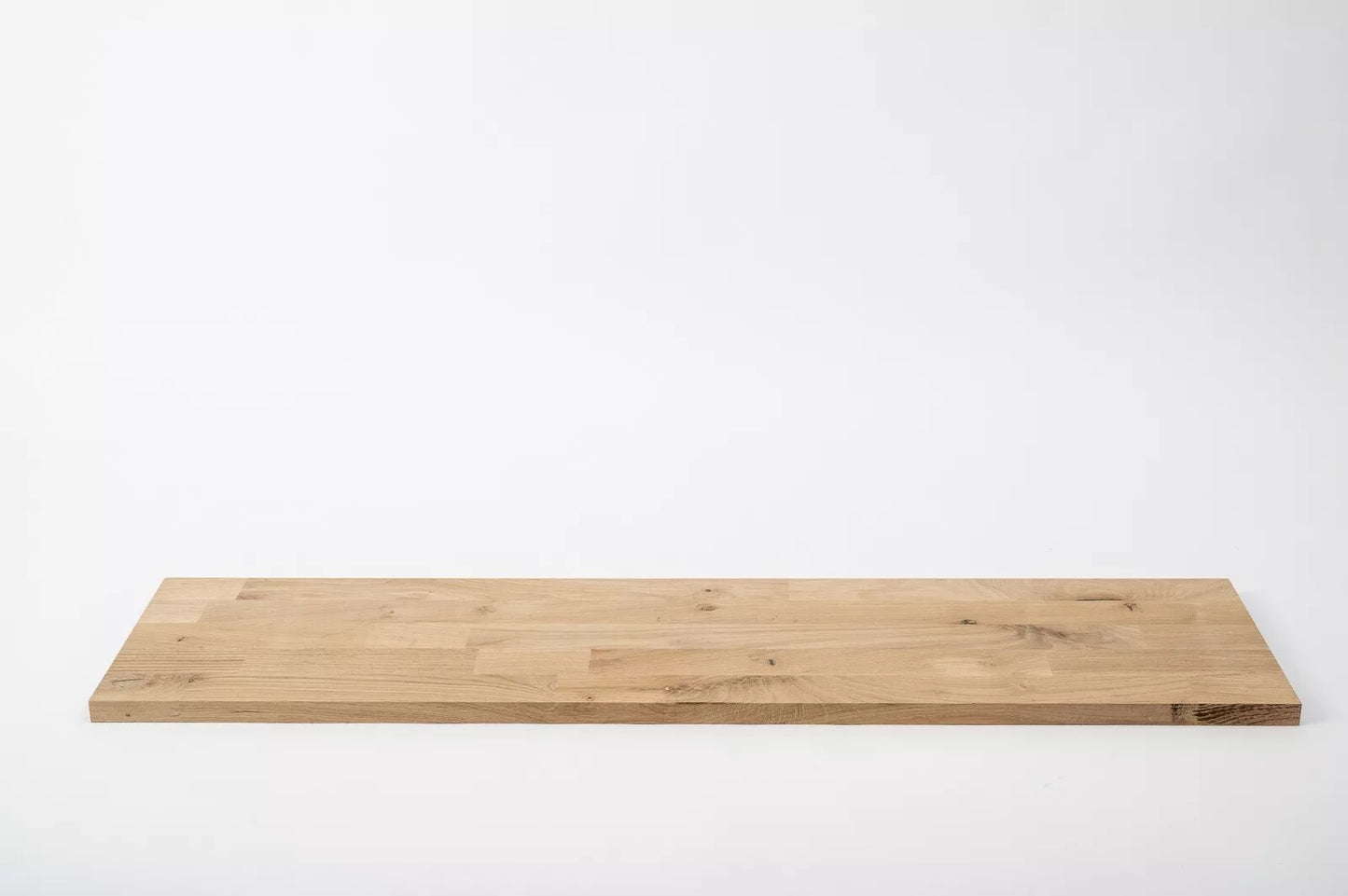Solid edge glued panel DIY Oak Rustic, finger jointed lamellas with fixed width, 26 mm