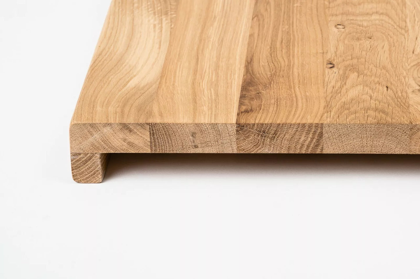Trepju pakāpiens, palodze, Ozols Rustic, pilnas lameles, 26 mm, eļļots ar cietā vaska eļļu tonī Dabīgi balts