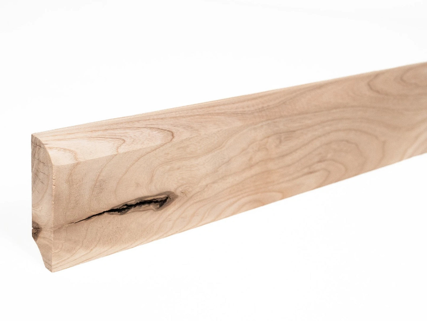 Grīdlīste Osis Rustic 24x80mm eļļots ar cietā vaska eļļu tonī Dabīgi balts 2000 mm ar rādiusu 20mm